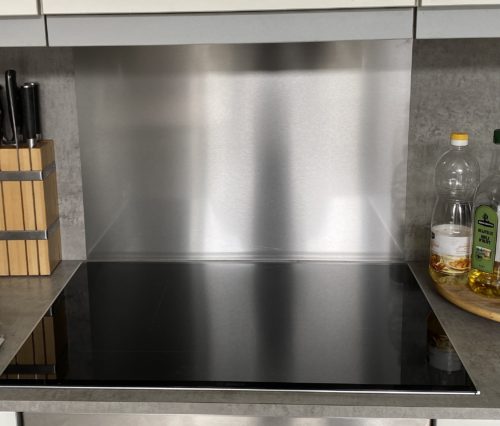 RVS plaat op maat - Anti-fingerprint - Geborsteld photo review