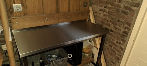 RVS plaat op maat - Geborsteld rvs - 0.8-3mm dikte photo review
