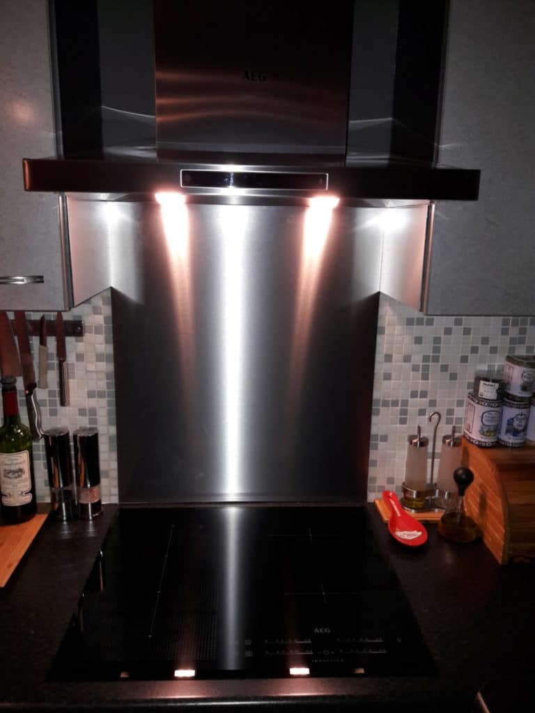 RVS plaat op maat - Anti-fingerprint - Geborsteld photo review