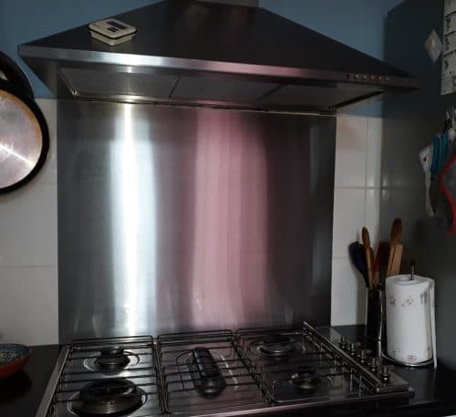 RVS plaat op maat - Horeca - Geborsteld RVS photo review