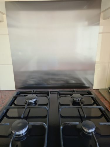 RVS plaat op maat - Anti-fingerprint - Geborsteld photo review