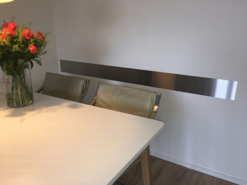 RVS plaat op maat - Horeca - Geborsteld RVS photo review