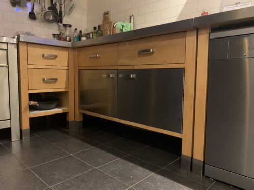 RVS plaat op maat - Anti-fingerprint - Geborsteld photo review