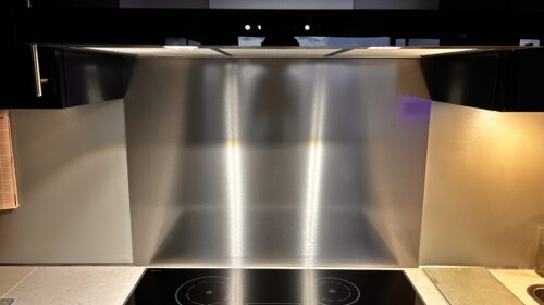 RVS plaat op maat - Anti-fingerprint - Geborsteld photo review