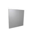 RVS Achterwand 60 x 65