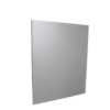 RVS Achterwand 60 x 70