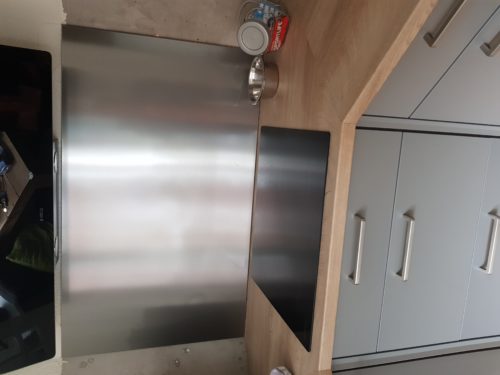RVS-plaat