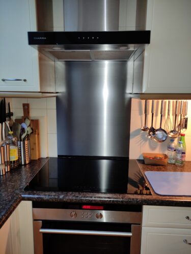 RVS Achterwand 60x75 - Anti-fingerprint photo review