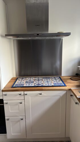 RVS Achterwand 90x70 - Anti-fingerprint photo review