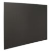 Achterwand Zwart 90 x 75