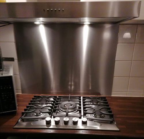 RVS Achterwand 90x65 - Anti-fingerprint photo review