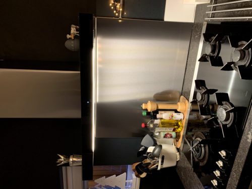 Plaat achter gaskookplaat