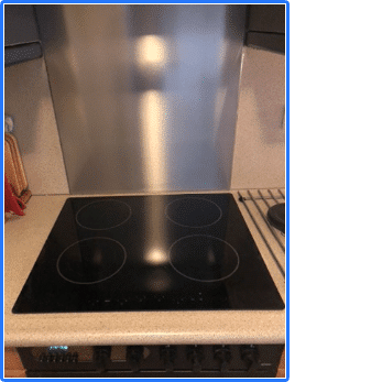 RVS achterwand op maat - Anti-fingerprint - Geborsteld rvs photo review