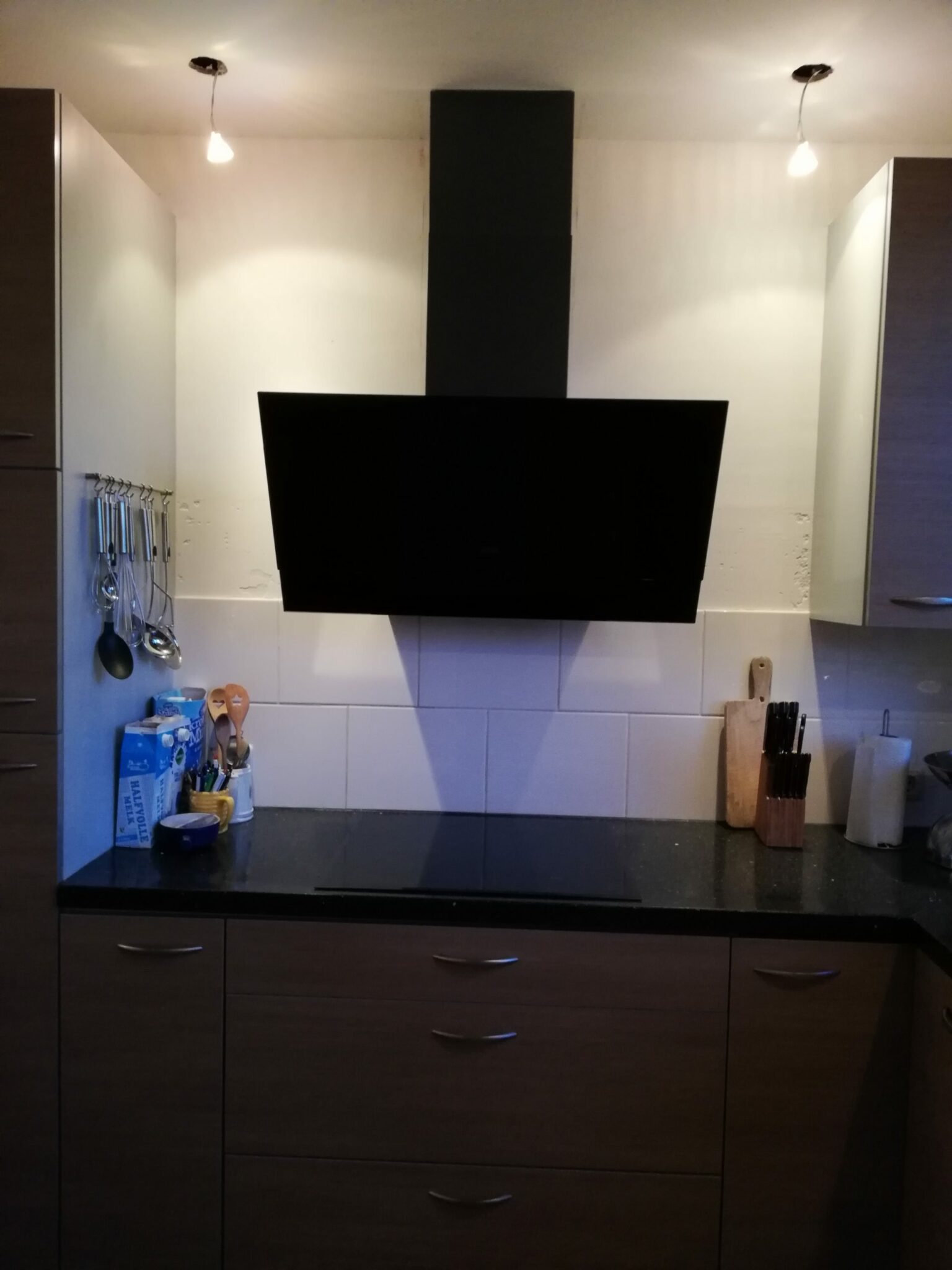Schacht uitschuifbaar zwart