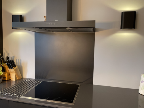 Keuken achterwand zwart - Ral 9005 - Gitzwart photo review
