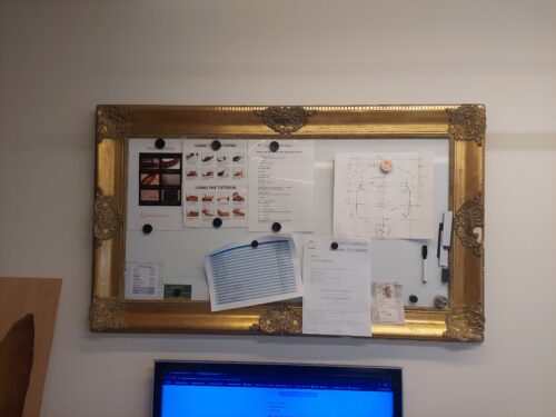 Whiteboard op maat - Magnetisch photo review