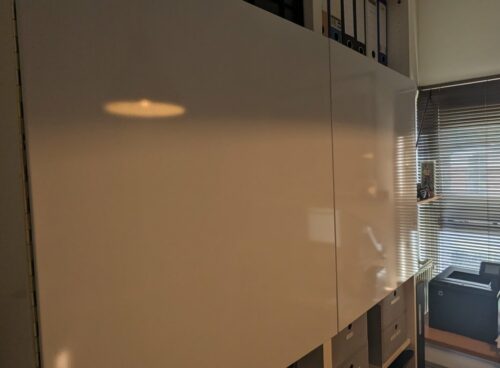 Whiteboard op maat - Magnetisch photo review