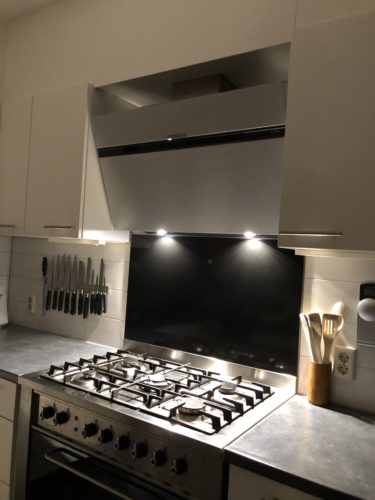Keuken achterwand Zwart - GunMetal - Metallic photo review