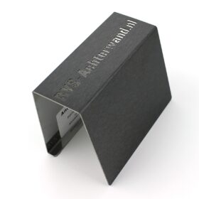 RVS plaat op maat - Zwart rvs - Anti-fingerprint